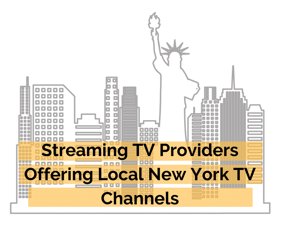 Streaming TV Providers Offering Local New York TV Channels internet streaming tv providers with local new york channels